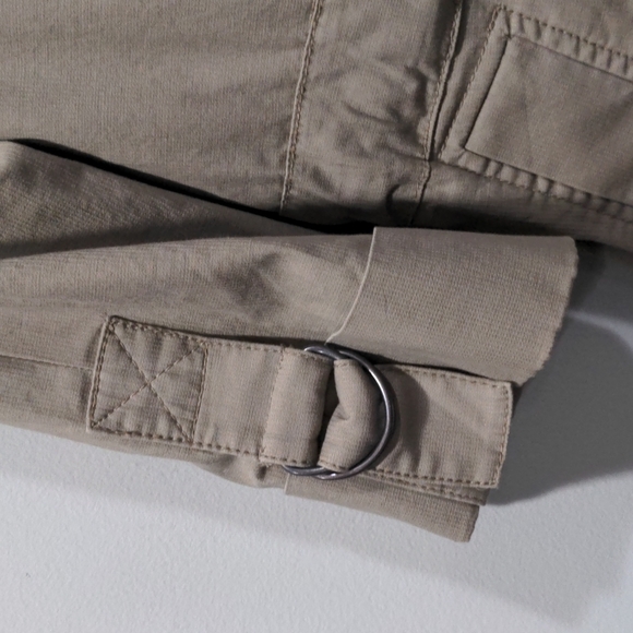 LOFT Women's Tie Waist Rolled Sleeve Button Jacket Casual Blazer Size 6 Brown - Picture 3 of 10